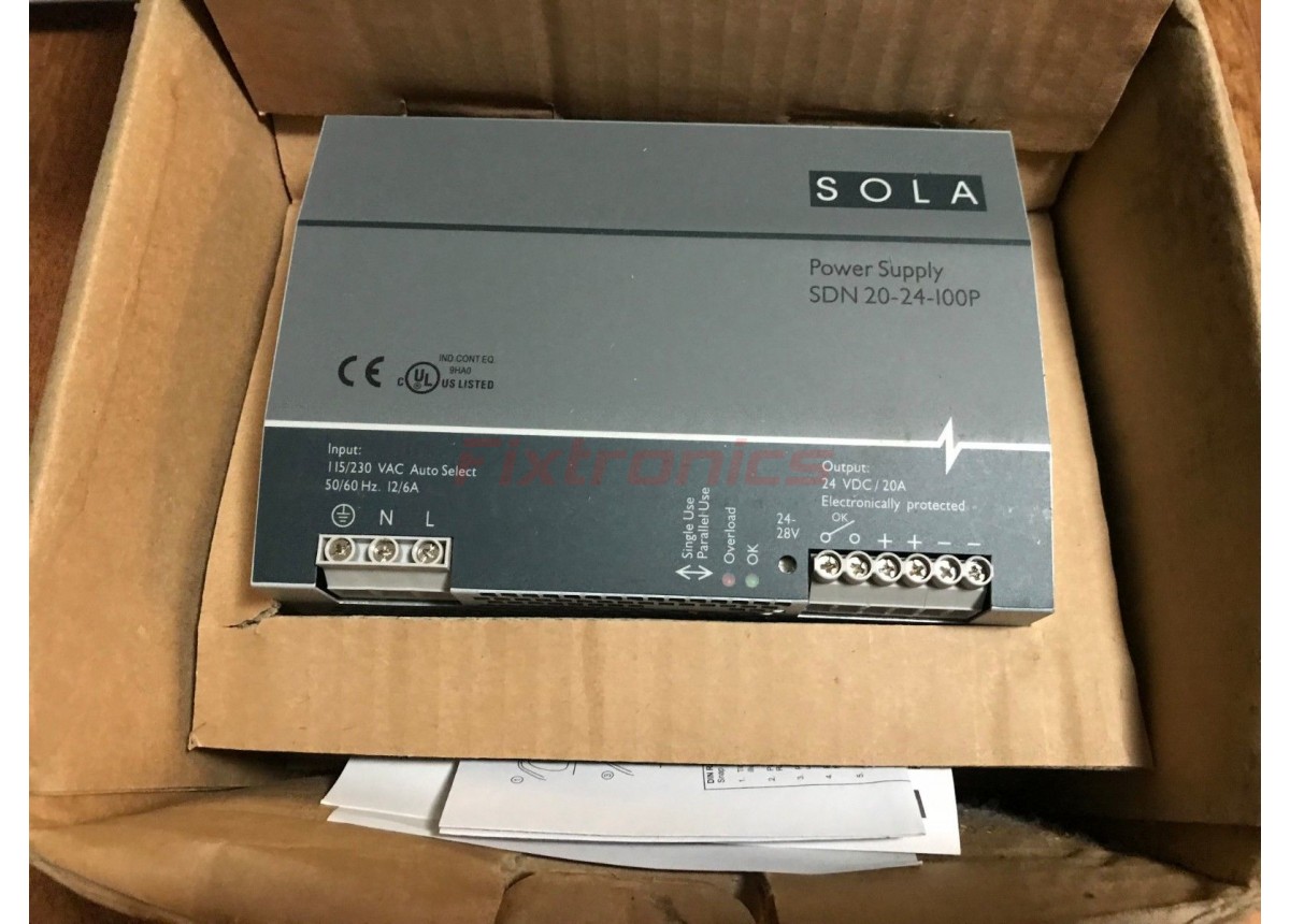 Sola SDN 2024100P Power Supply TESTED